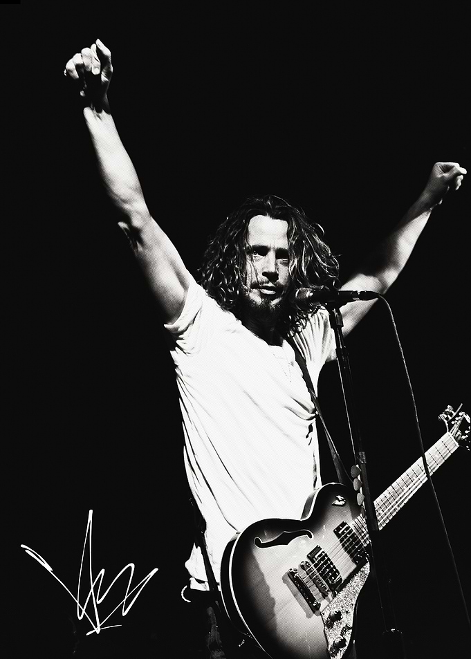 Chris Cornell Live Performance Portrait