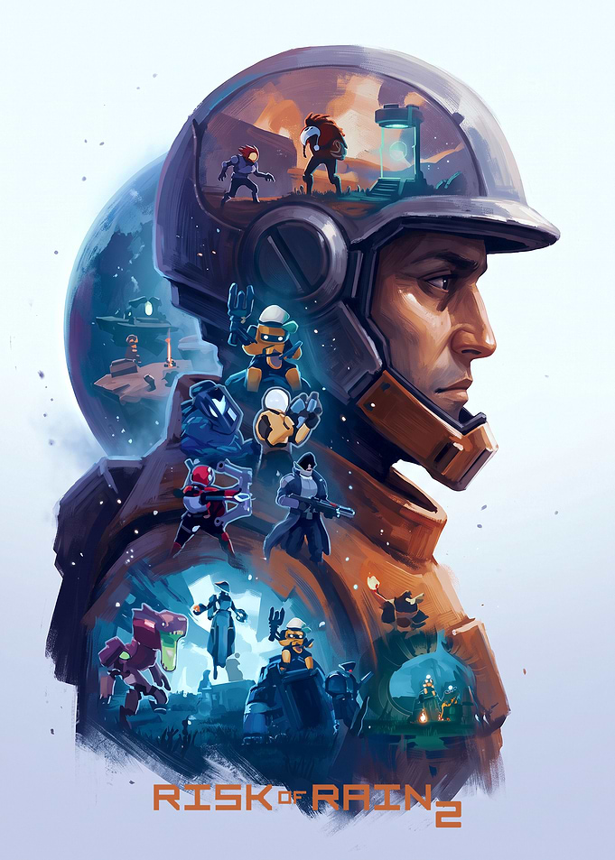 Risk of Rain 2 Game Poster