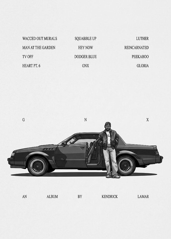 Kendrick Lamar GNX Album Cover