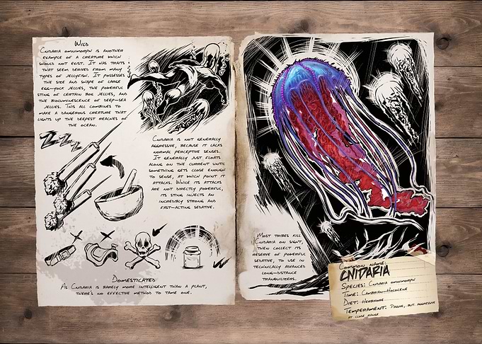 ARK: Survival Evolved Cnidaria Dossier