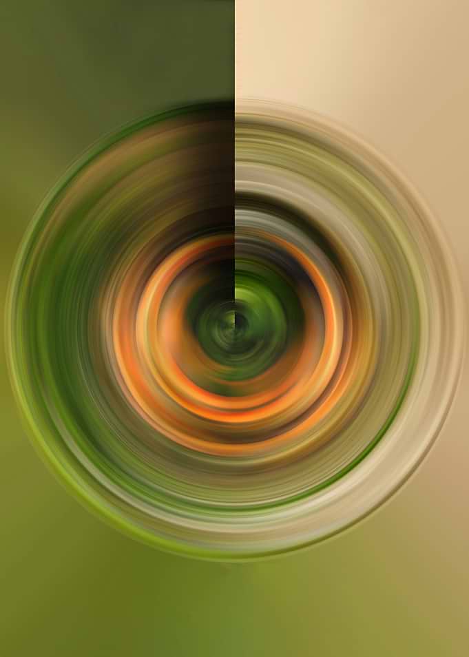 Abstract Circular Gradient Vortex