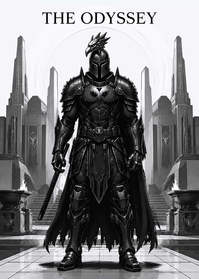 The Odyssey Black Knight Poster