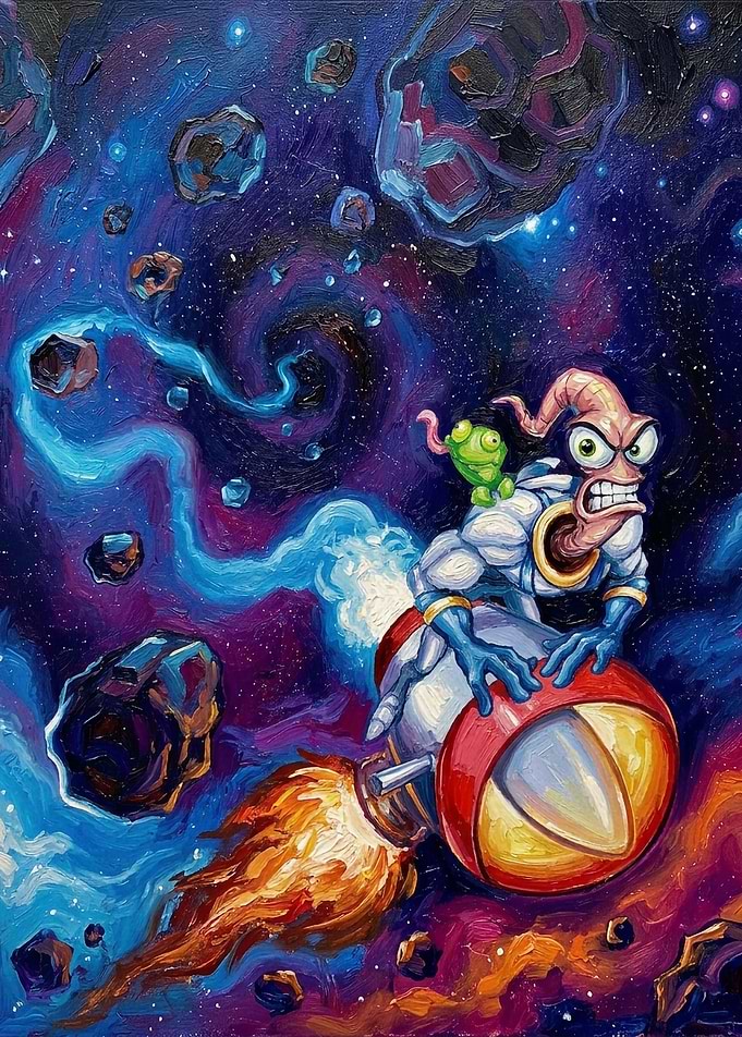 Earthworm Jim Space Adventure