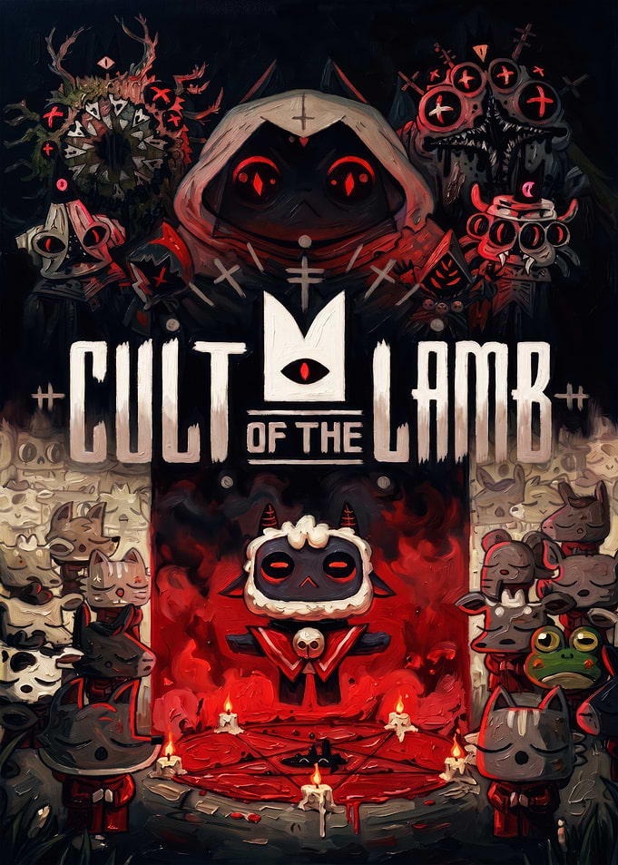 Cult of the Lamb Game Poster