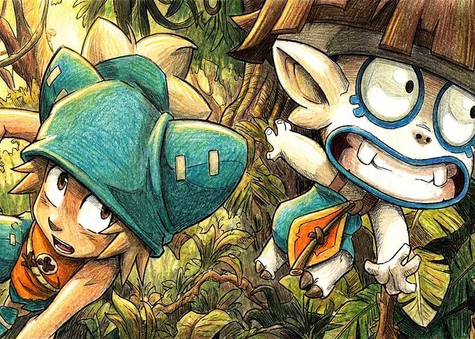 Yugo and Az from Wakfu