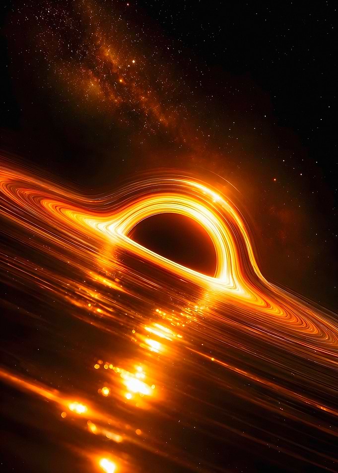 Glowing Black Hole Accretion Disk