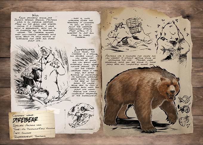 ARK: Survival Evolved Direbear Dossier