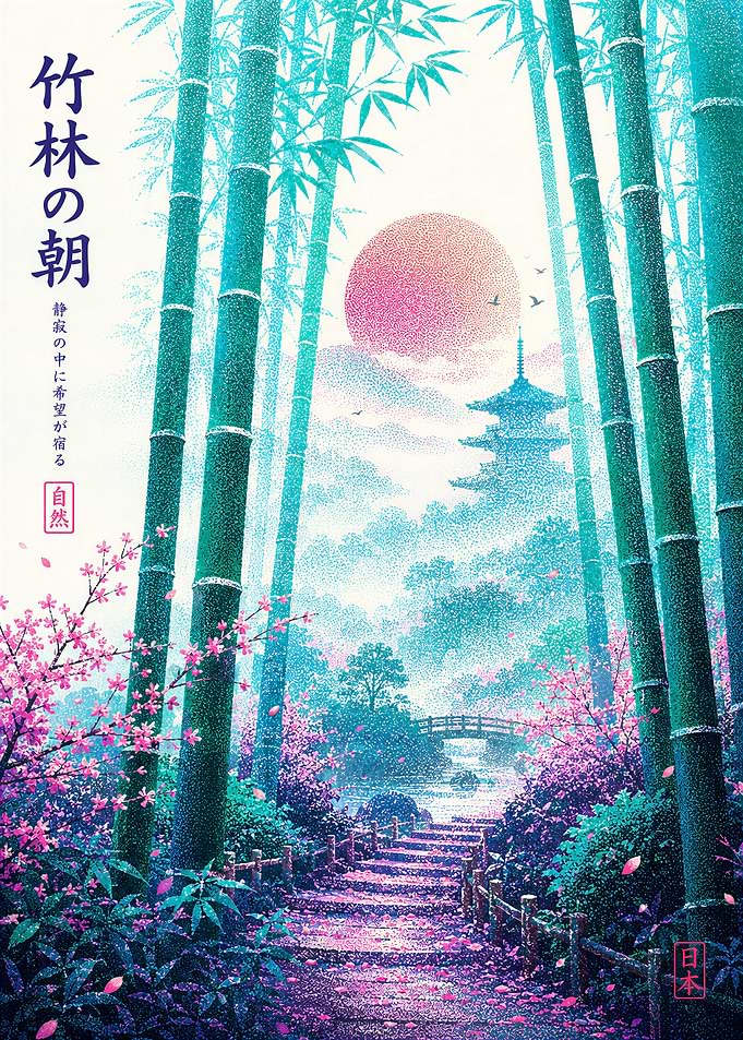 Bamboo Temple Dawn