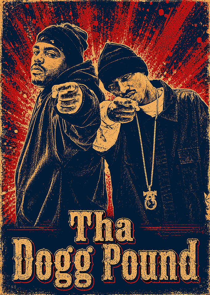 Tha Dogg Pound Vintage Poster