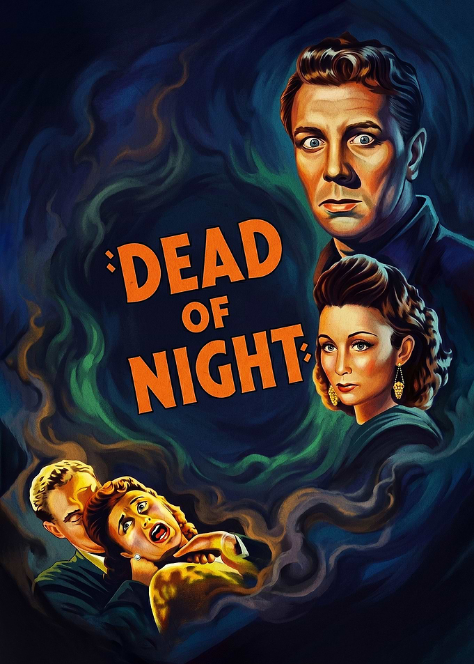 Dead of Night Vintage Movie Poster