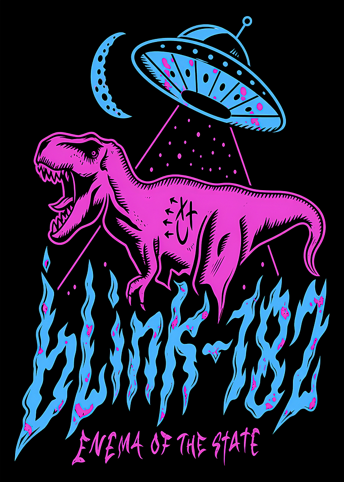Blink-182 Enema of the State T-Rex