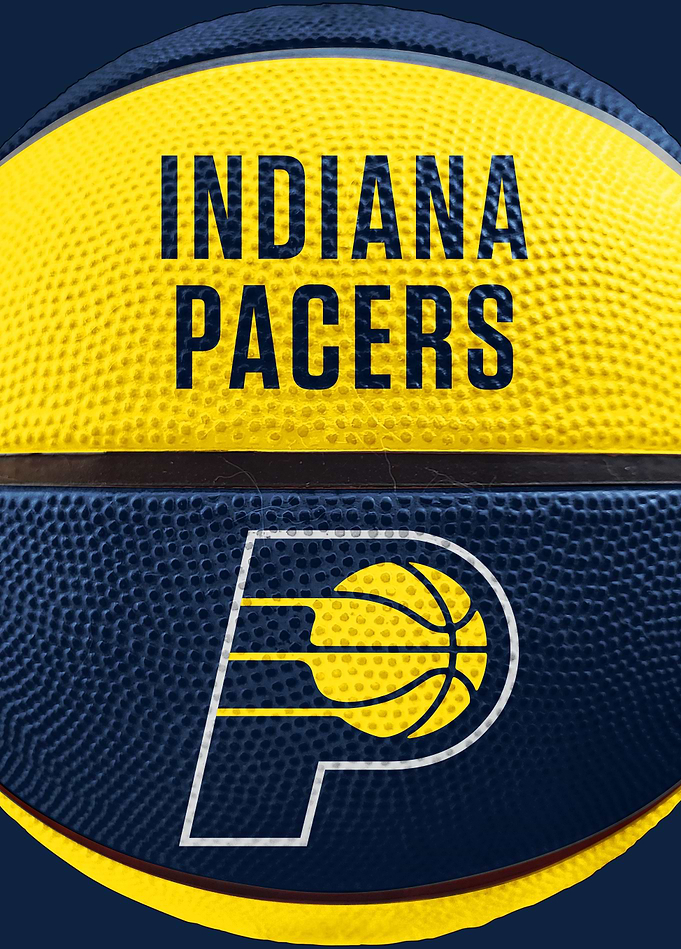 Indiana Pacers Basketball Emblem