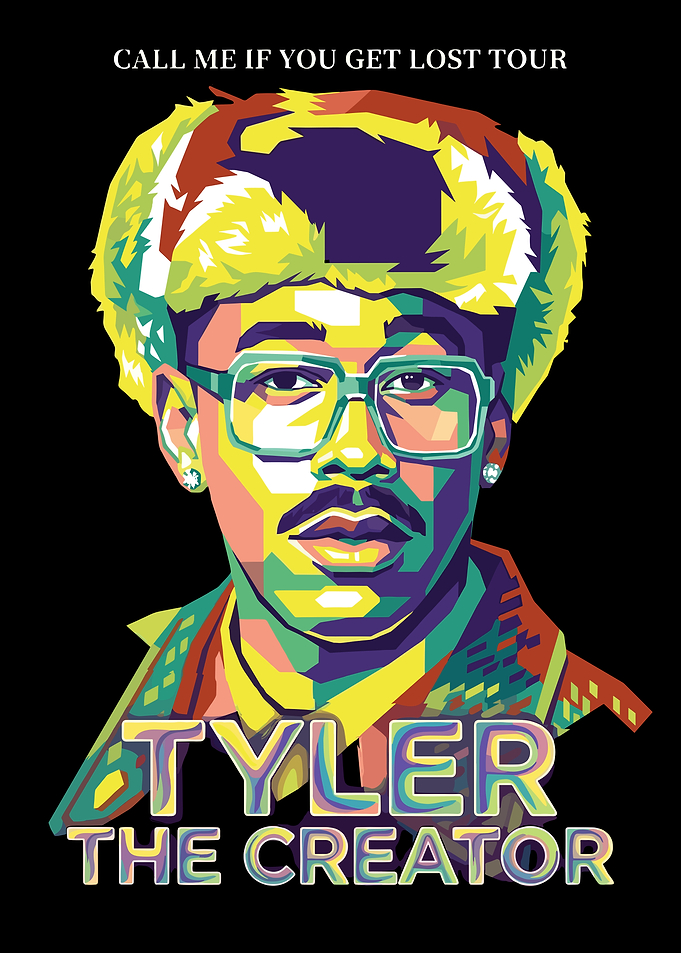 Tyler the Creator Pop Art Poster