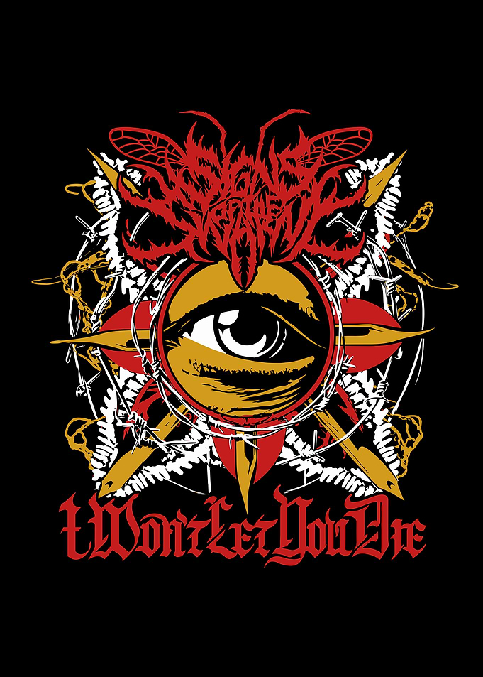 Signs of the Swarm Band Graphic