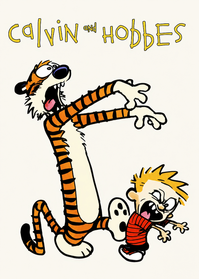 Calvin and Hobbes Zombie Walk