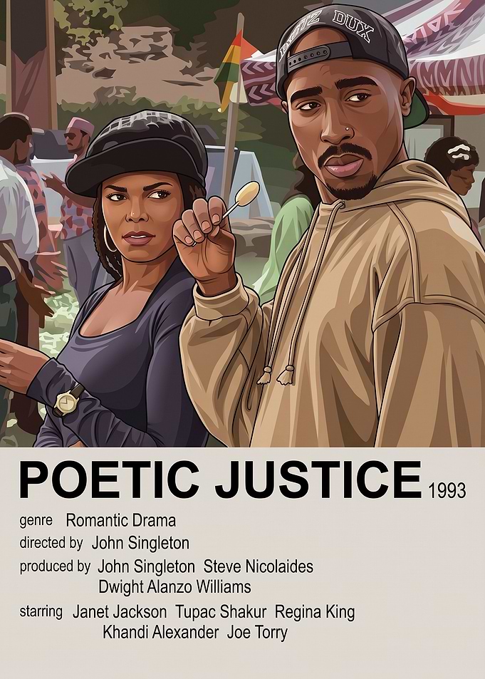Poetic Justice Movie Poster Art