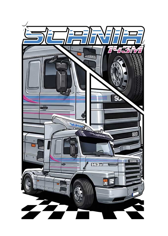 Scania 143M 800