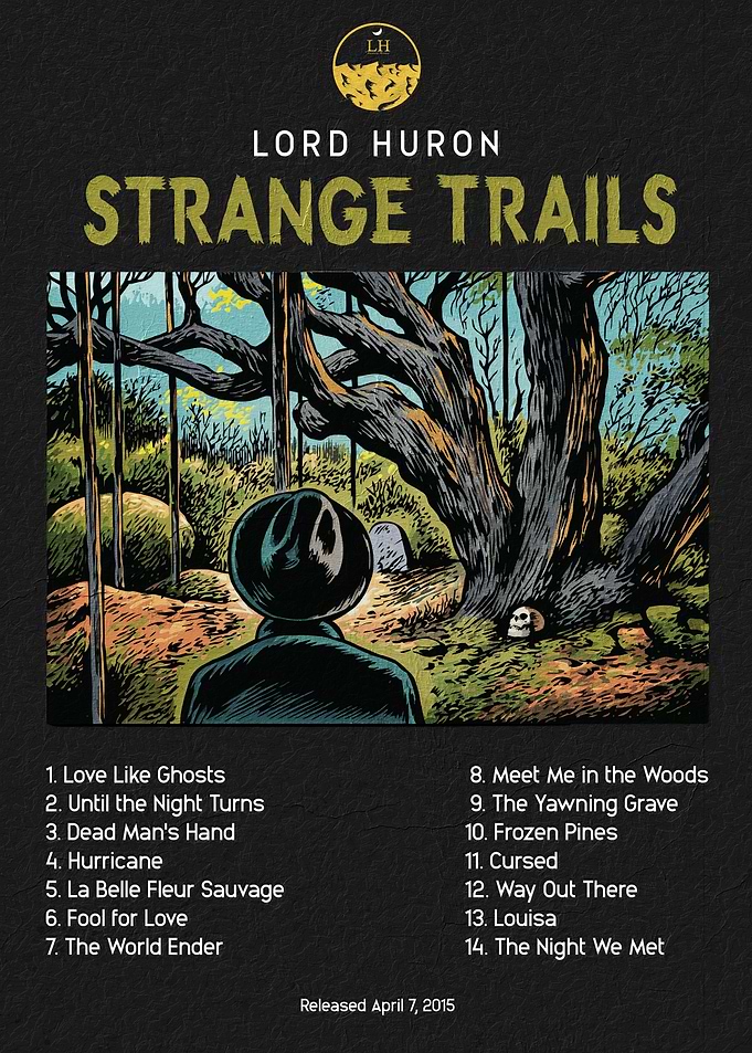 Lord Huron Strange Trails Album Poster