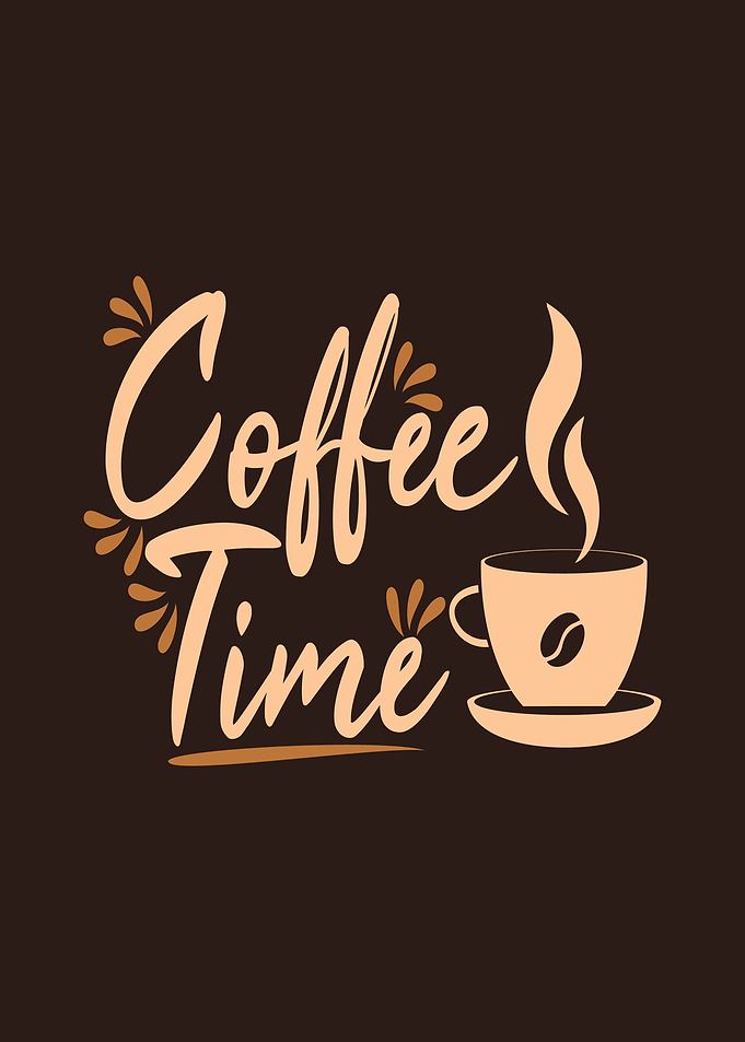 Coffee Time Typography Design