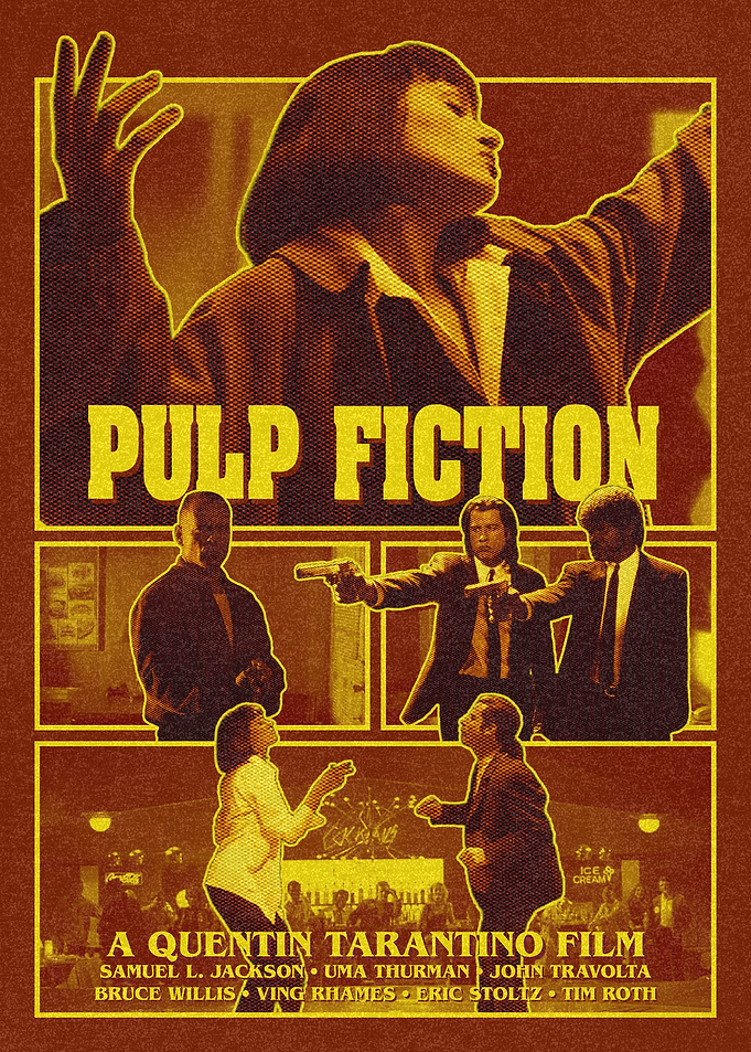 Pulp Fiction Movie Poster