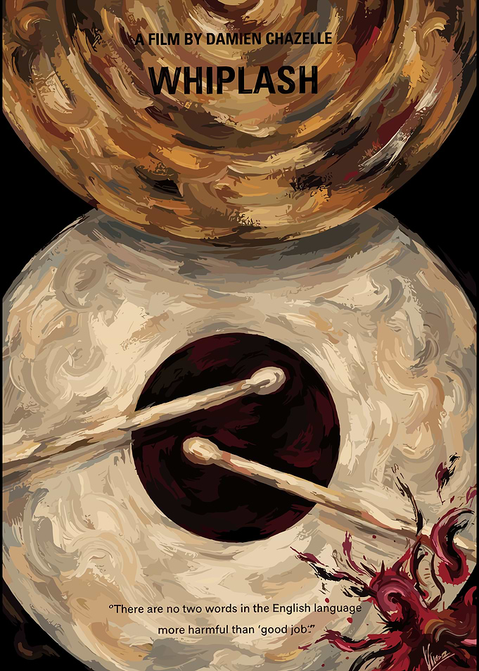 Whiplash Movie Minimalist Poster