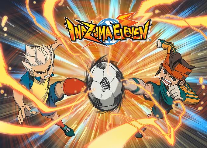 Inazuma Eleven Soccer Action Illustration