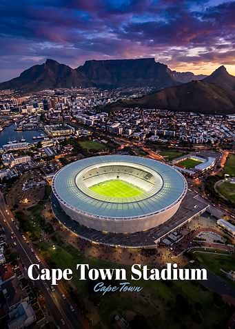 Cape Town Stadium Aerial View