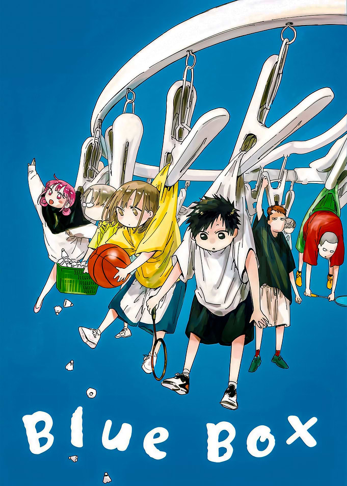 Blue Box Manga Illustration