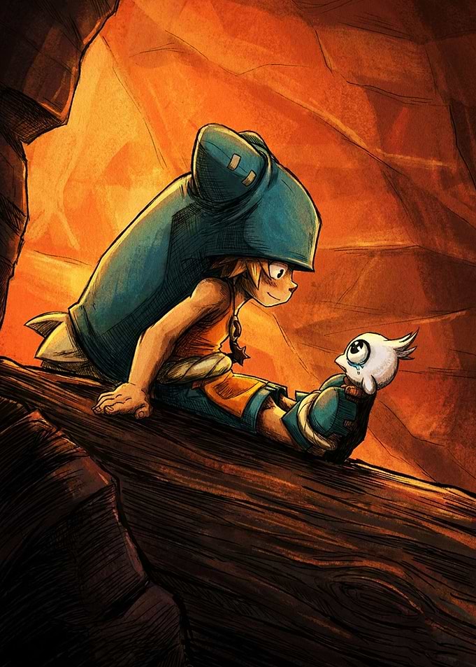 Yugo and Az from Wakfu