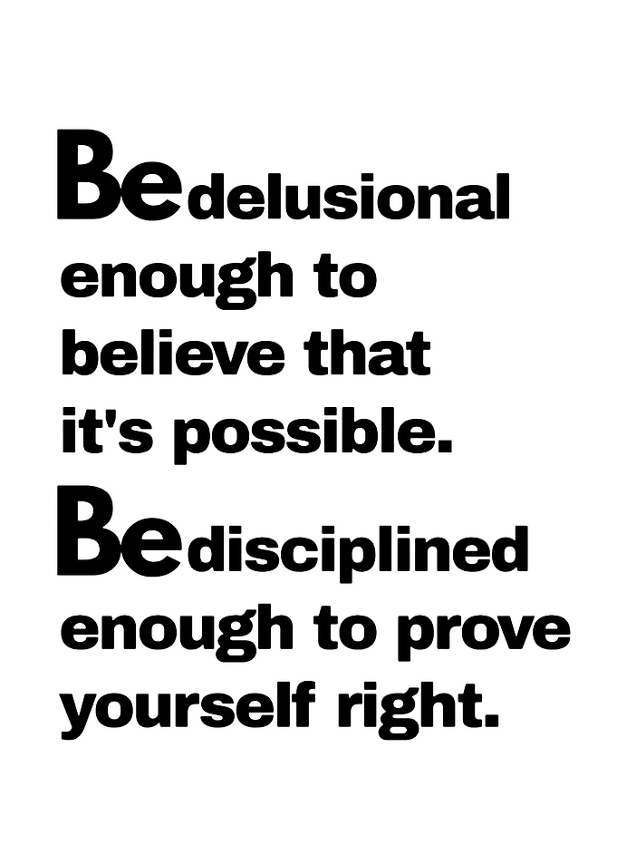 Inspirational Quote Typography Poster