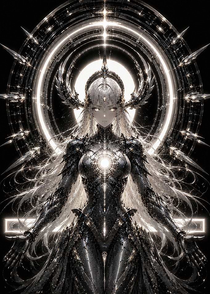 Ethereal Celestial Warrior Goddess