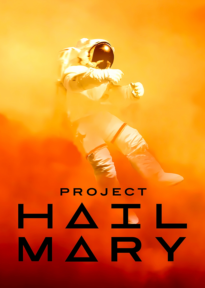 Project Hail Mary Astronaut Poster