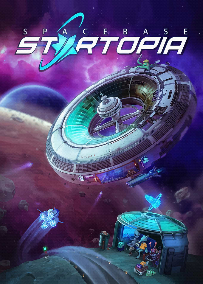 Spacebase Startopia Game Key Art
