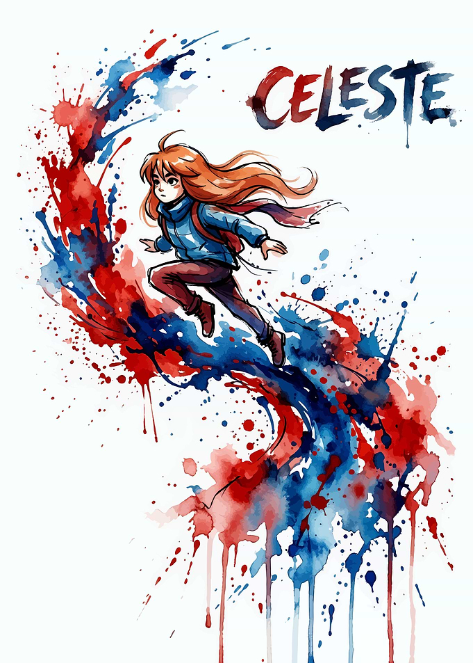 Celeste Watercolor Fan Art