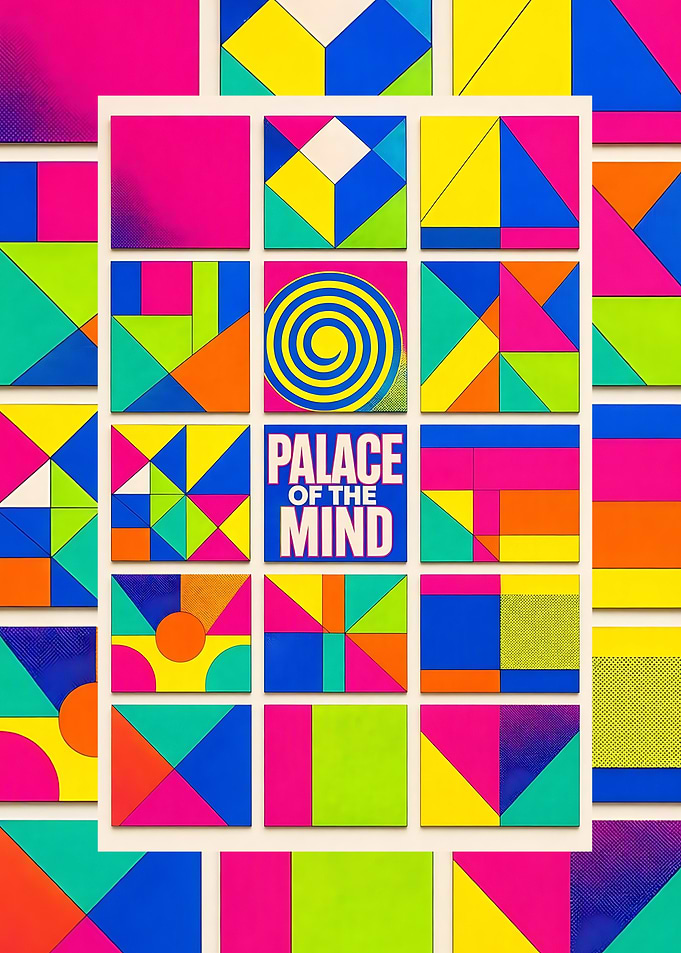 Palace of the Mind Geometric Poster