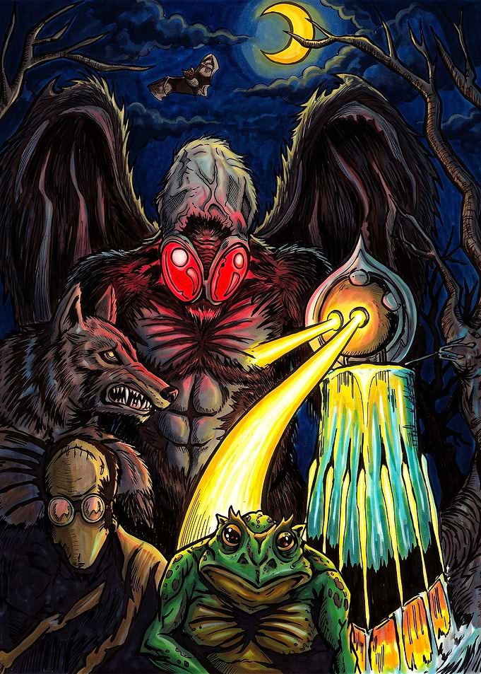 Mothman and Cryptid Night Gathering