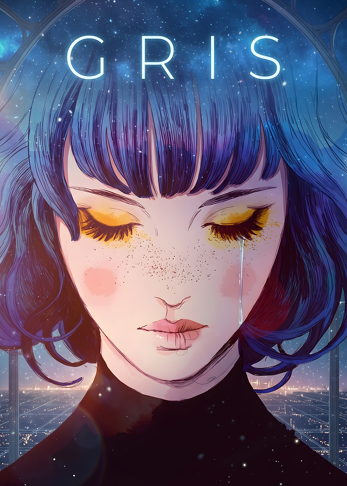 Gris Game Character Portrait