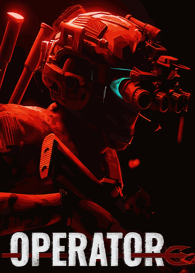 Tactical Operator Military Poster