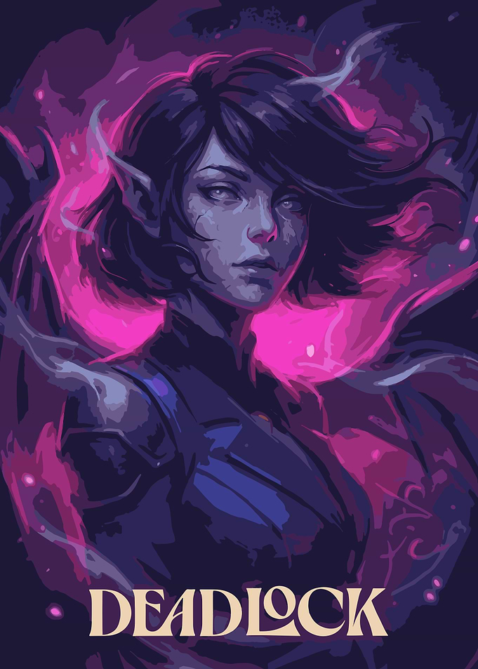 Deadlock Game Character Portrait