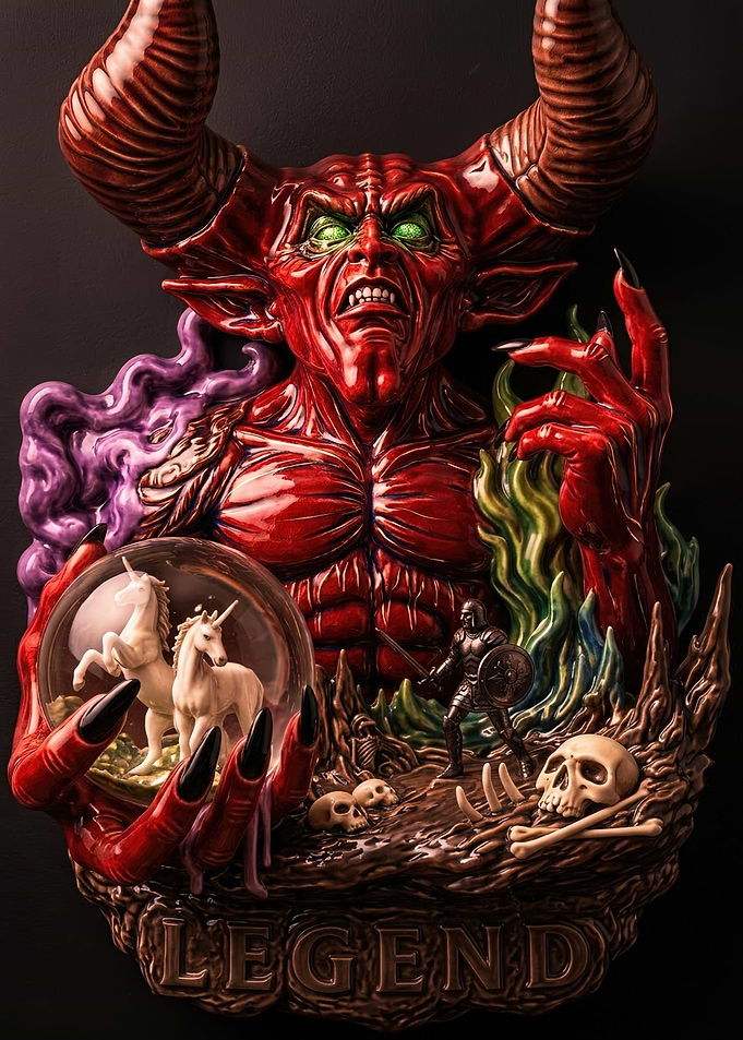 Legend Lord of Darkness Statue