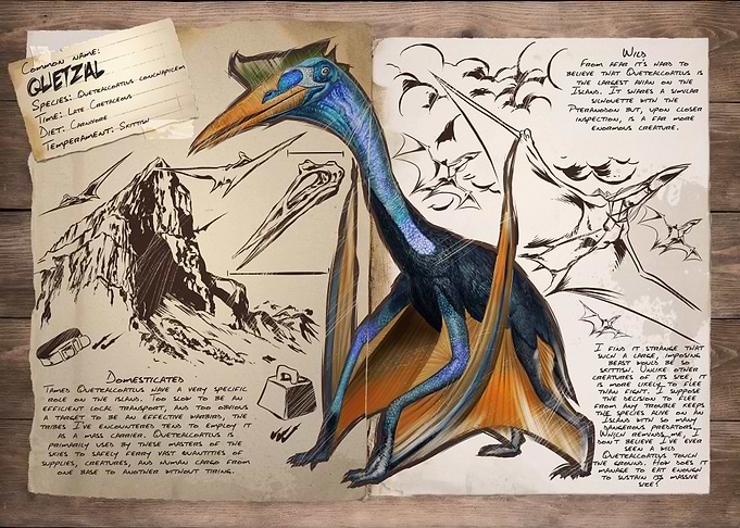 ARK Survival Evolved Quetzal Dossier