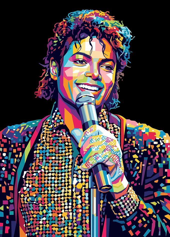 Michael Jackson Pop Art Portrait