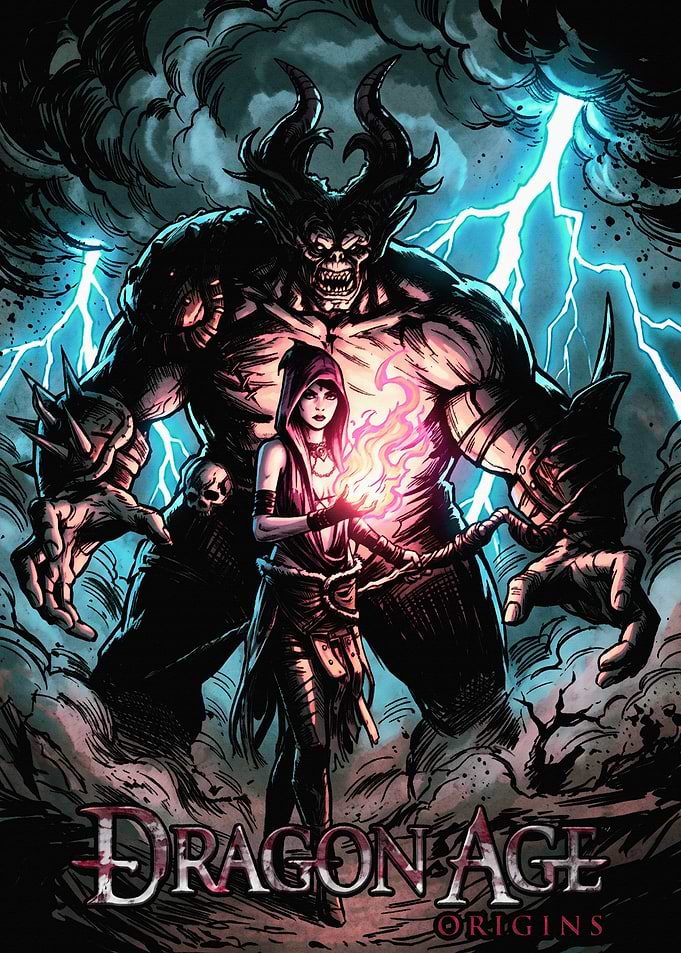 Dragon Age Origins Promotional Art