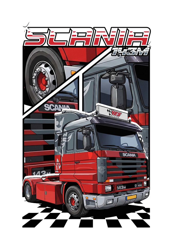Scania 143M 420