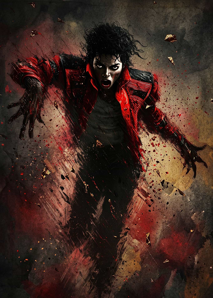 Michael Jackson Thriller Artistic Portrait
