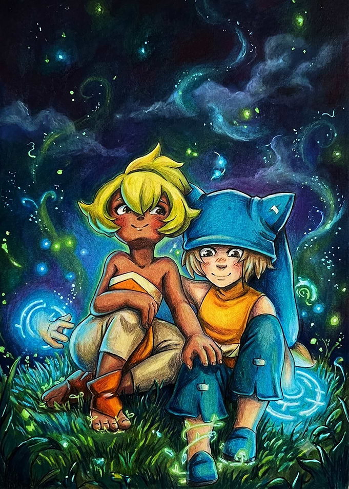 Yugo and Amalia Wakfu Fan Art