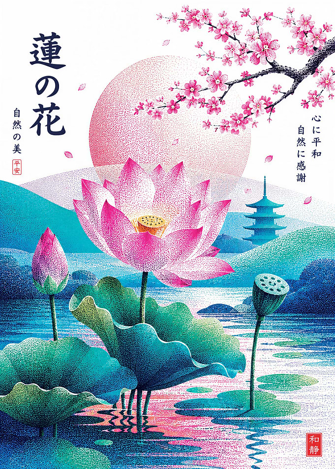 Radiant Lotus Dawn