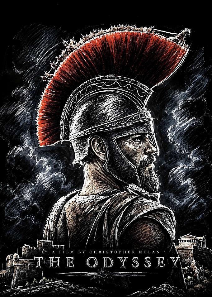 The Odyssey Christopher Nolan Movie Poster