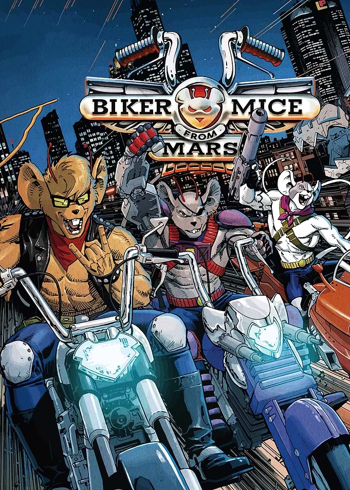 Biker Mice from Mars Comic Art