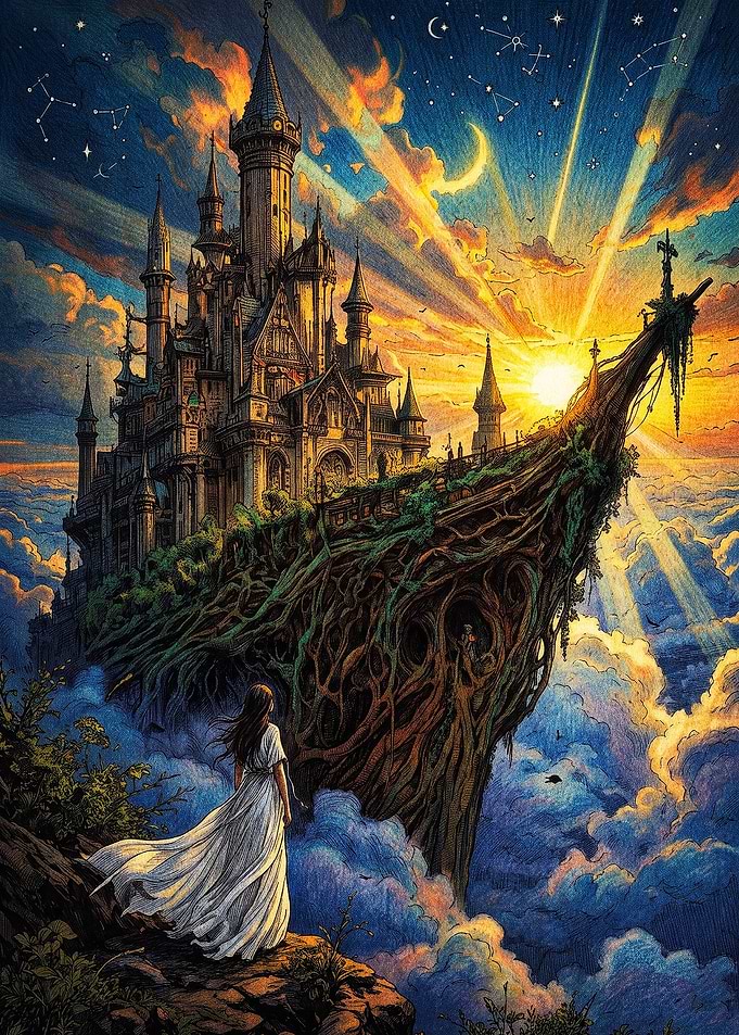 Floating Castle in the Sky